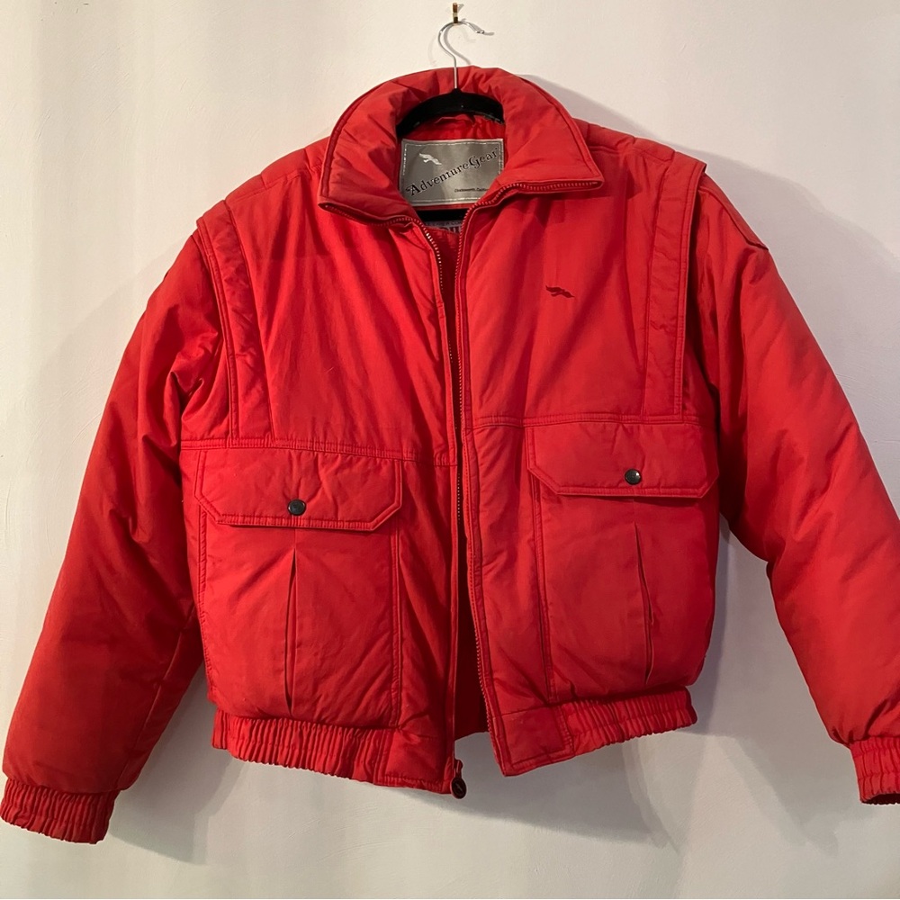 Adventure Gear Vintage Puffy Down Jacket
